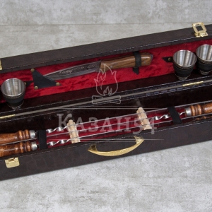 Набор шампуров в кейсе №9